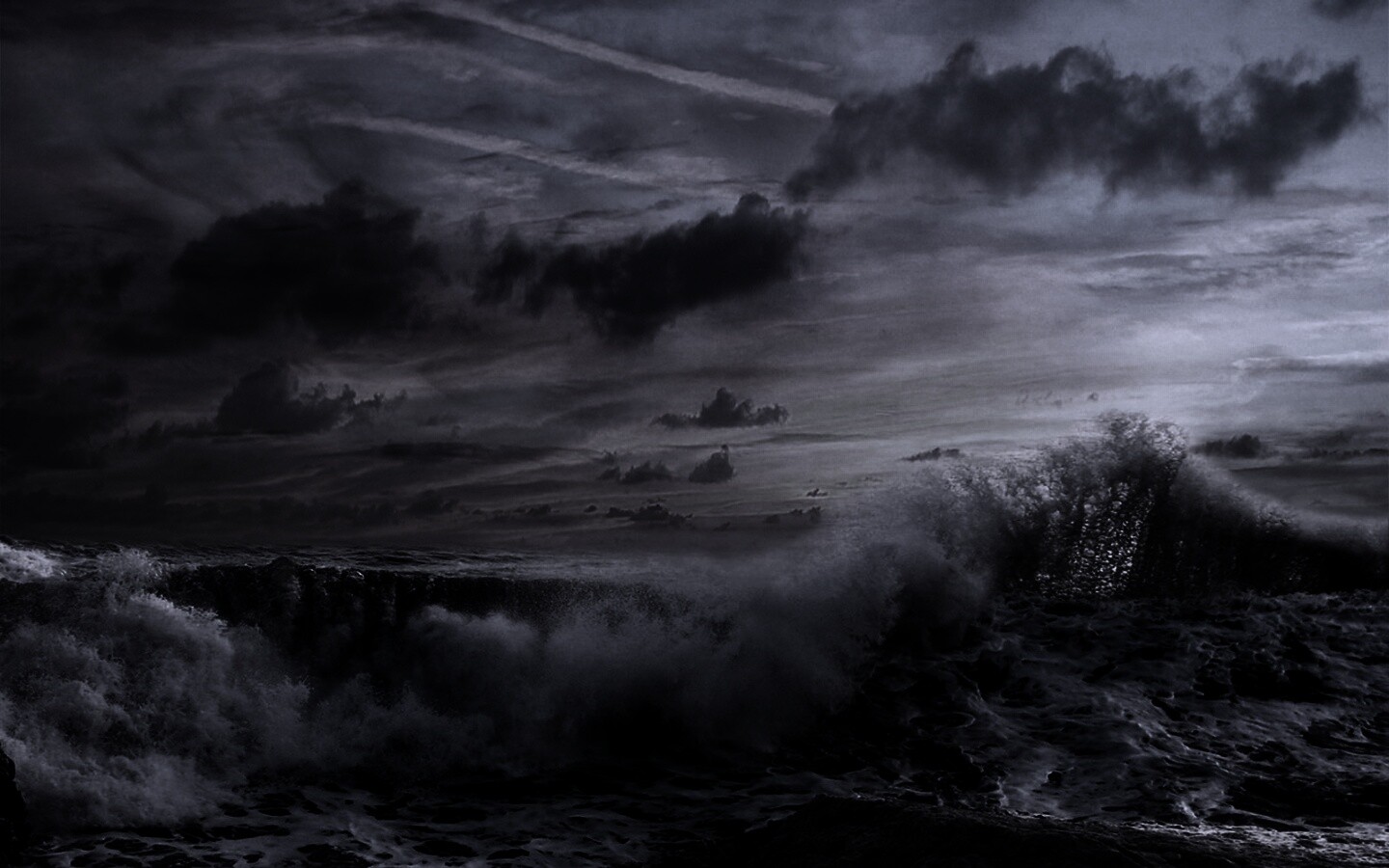 Бушующее море обои