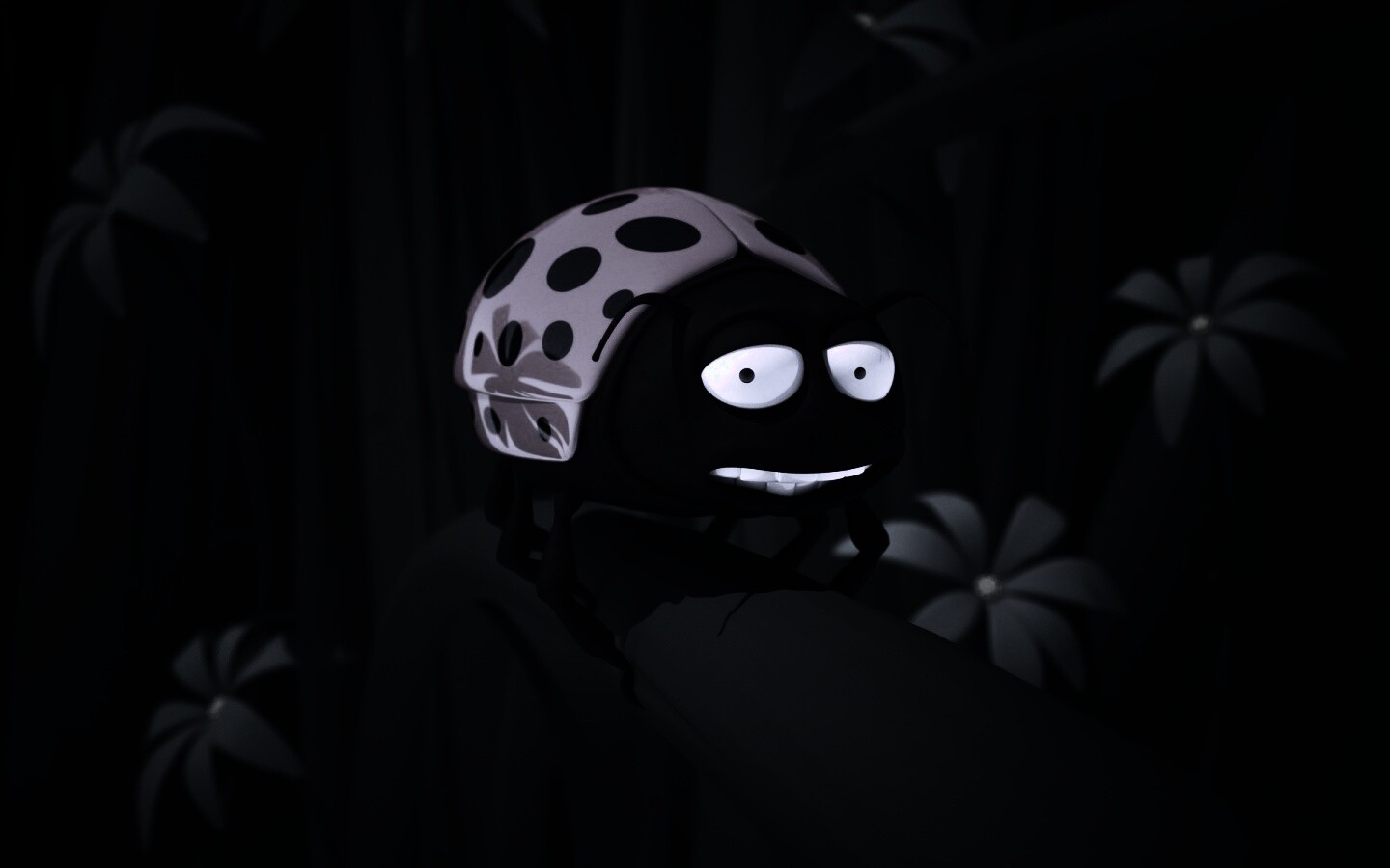 Глазастая божья коровка обои