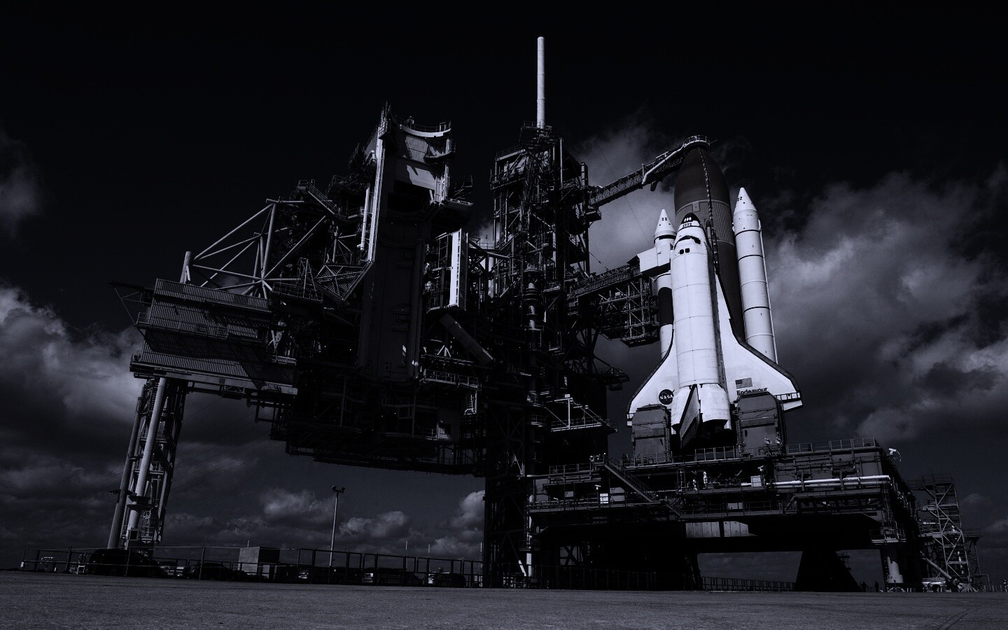 Шаттл на старте обои