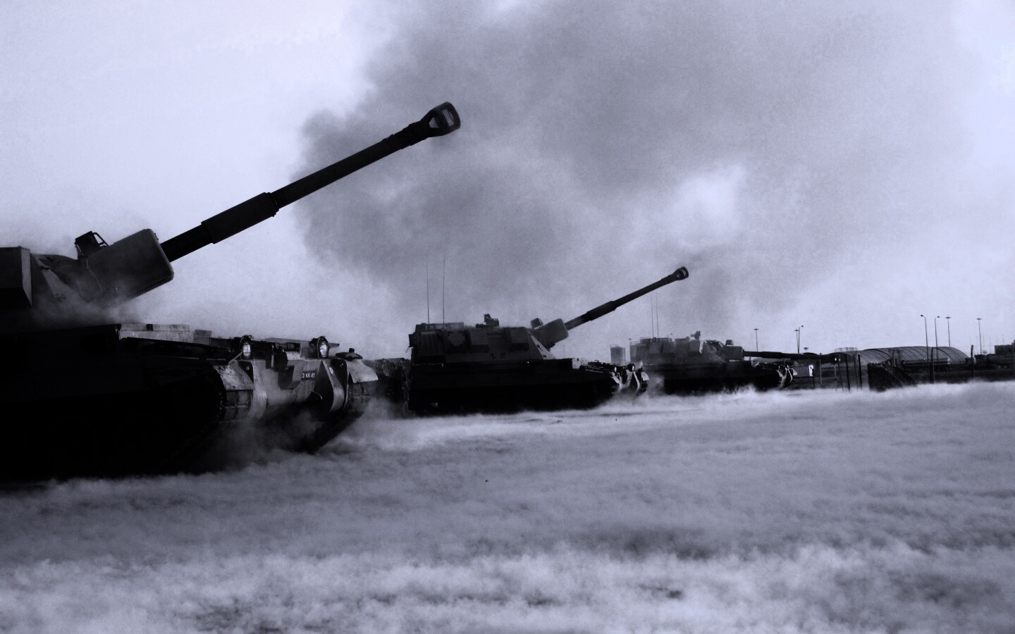 Британская самоходная артиллериская установка обои