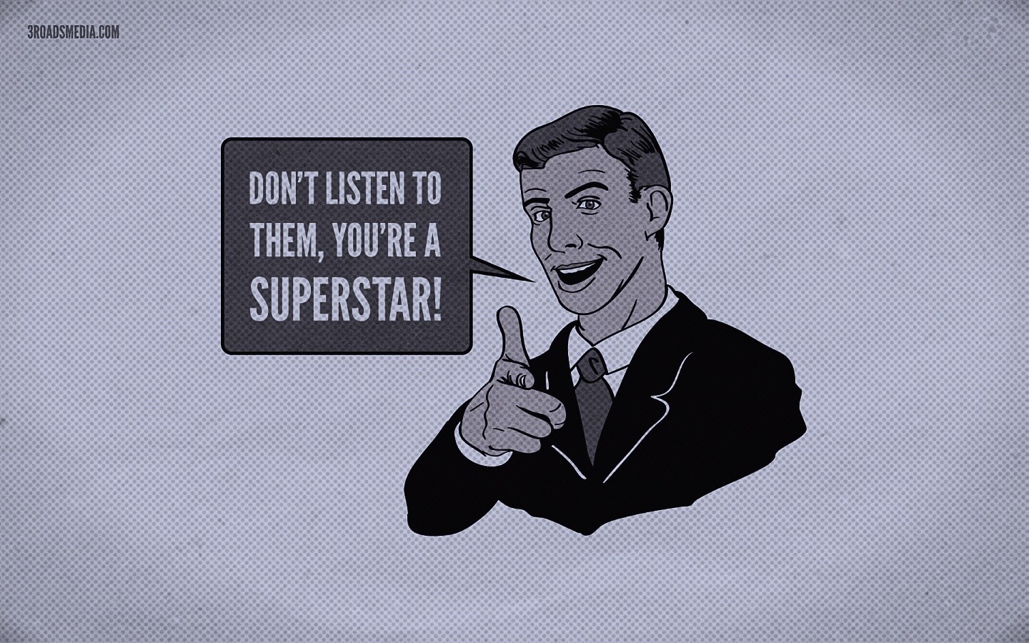 Не слушай их, ты - суперзвезда обои