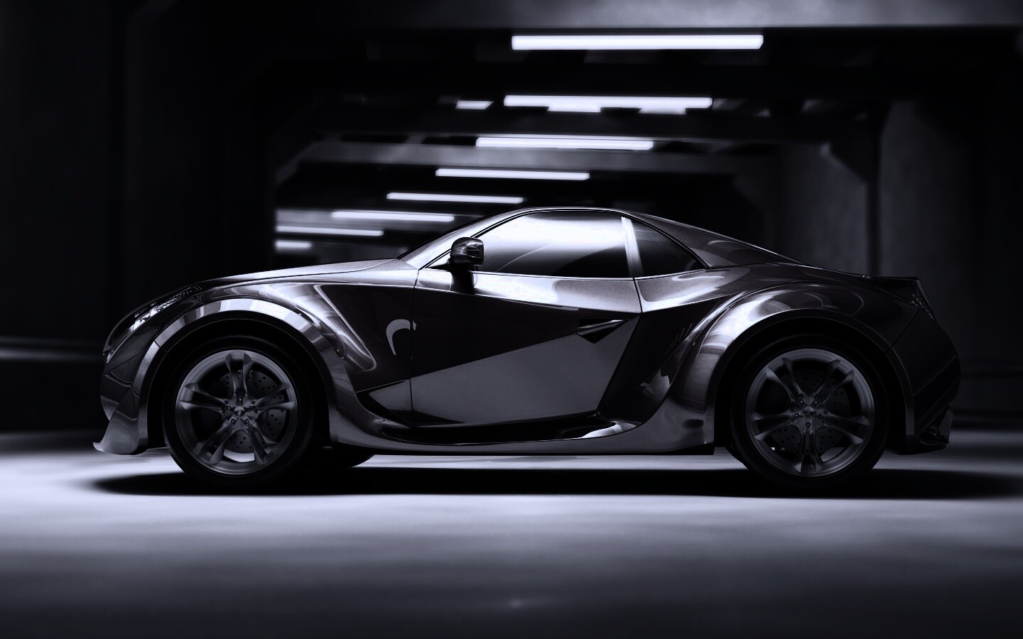 Красный концепт обои