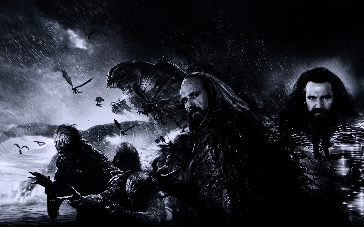 Зевс и Аид из фильма Битва Титанов обои