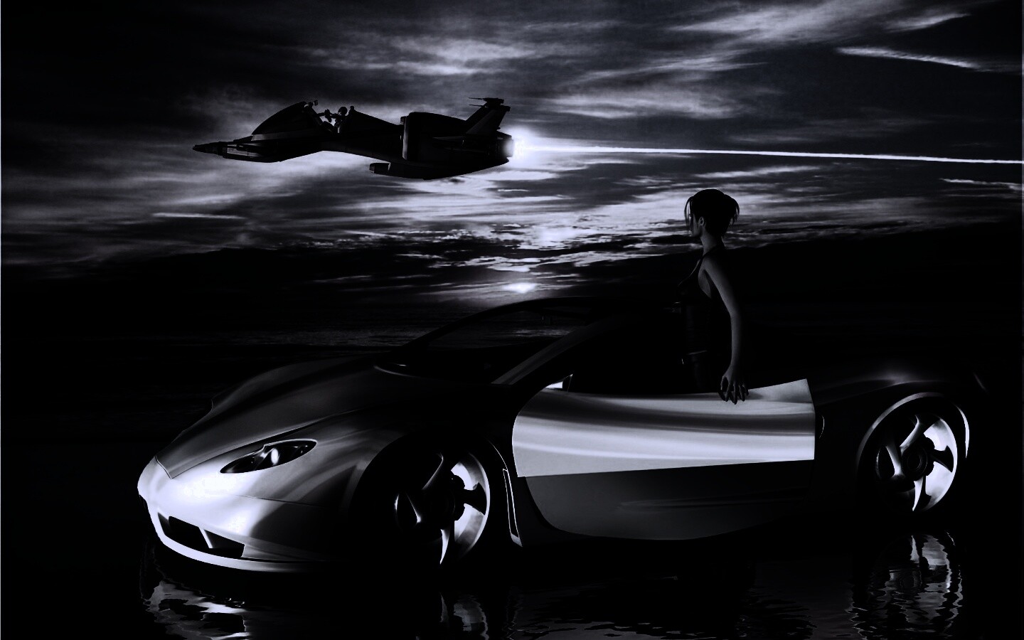 Транспорт будущего обои