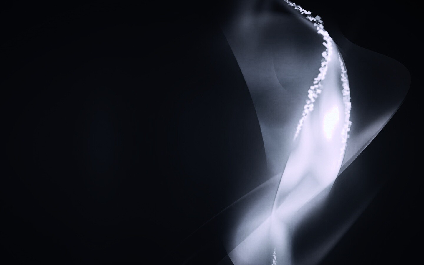 Светящаяся вертикальная волна обои