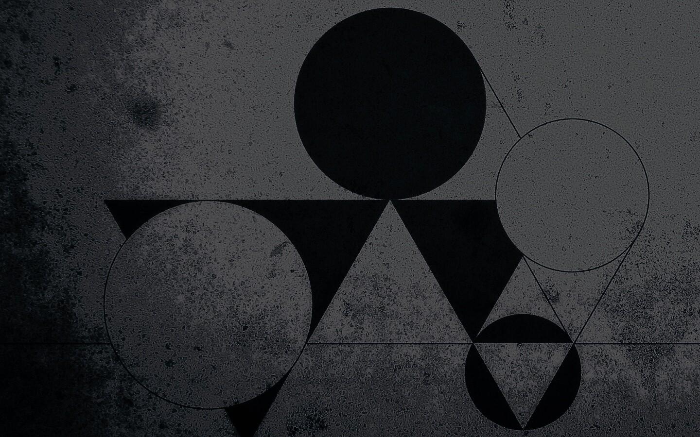 Структура из геометрических фигур обои