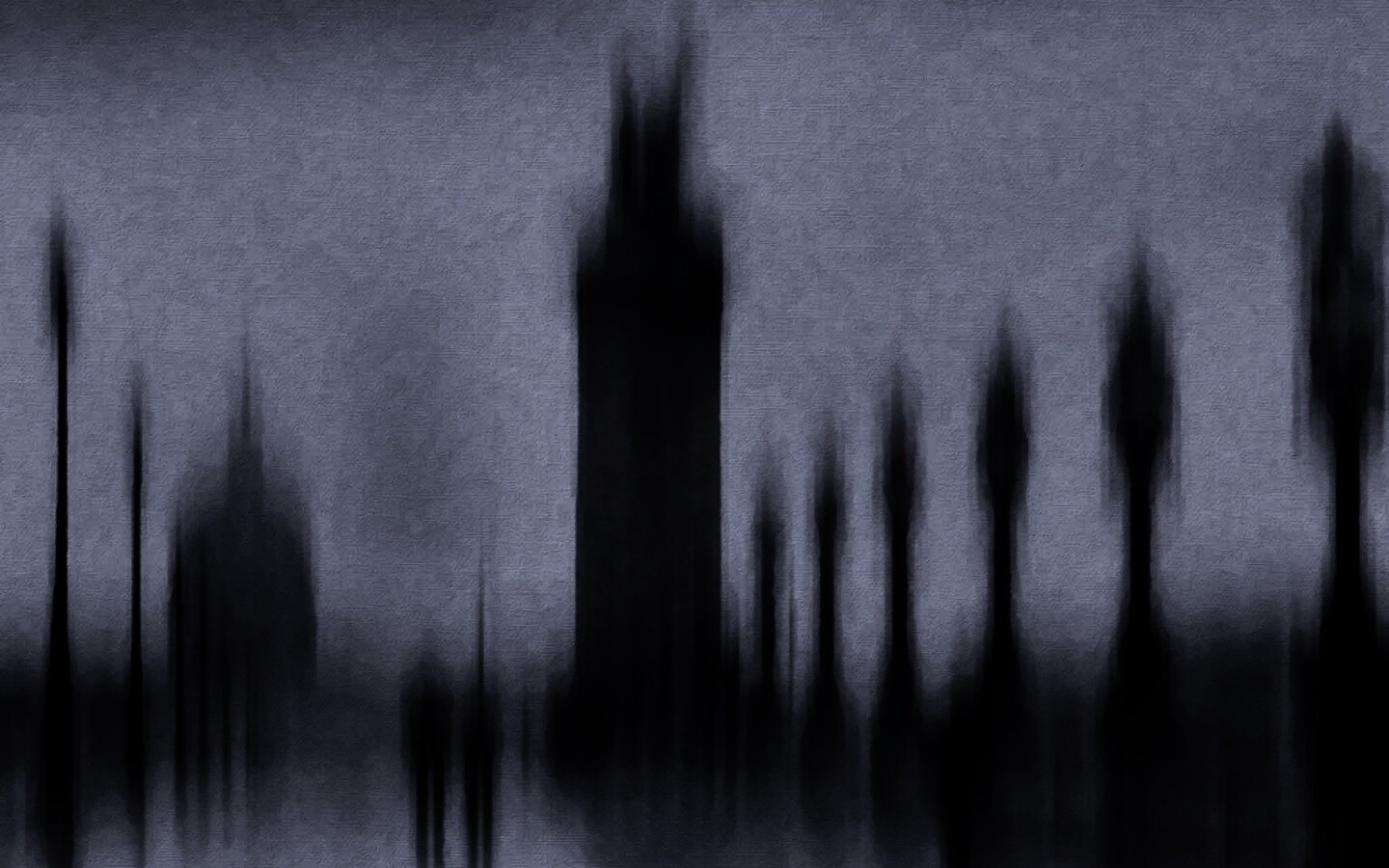 Размытый вид с моста обои