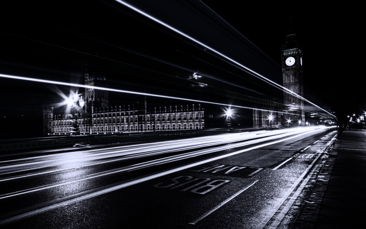 Ночной лондон обои