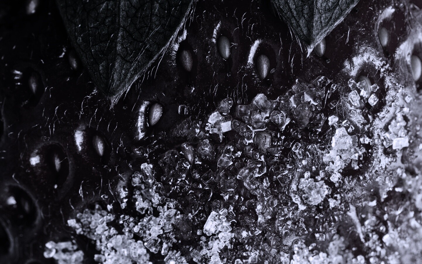 Клубника в сахаре обои