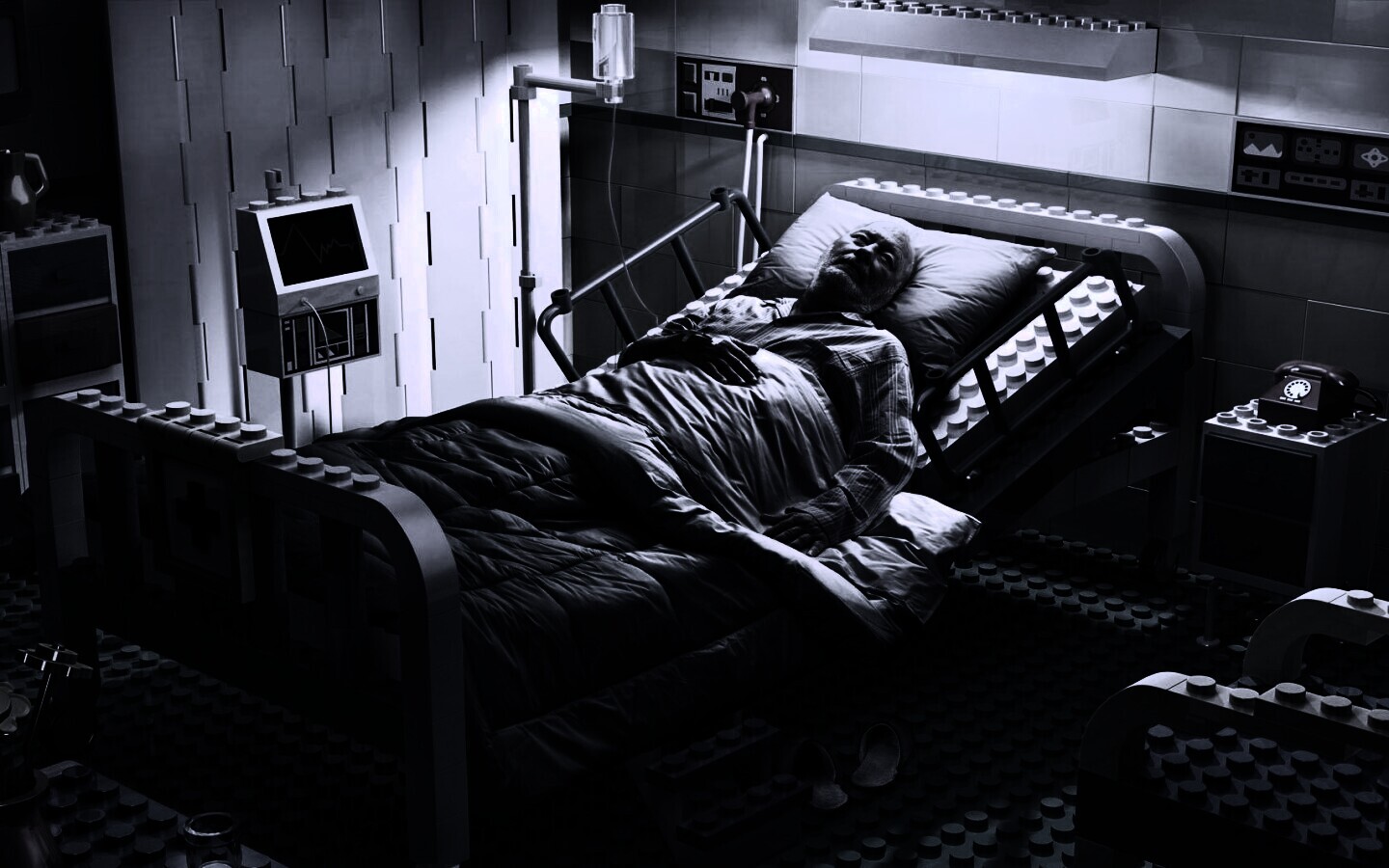 Лего больница обои