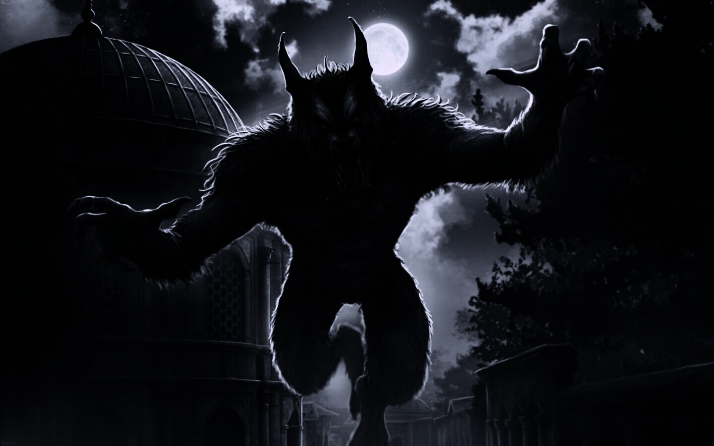 Оборотень обои