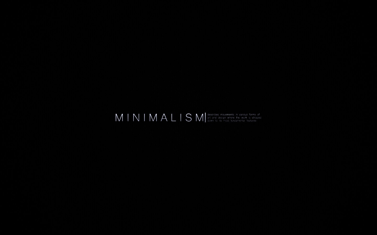 Минимализм обои