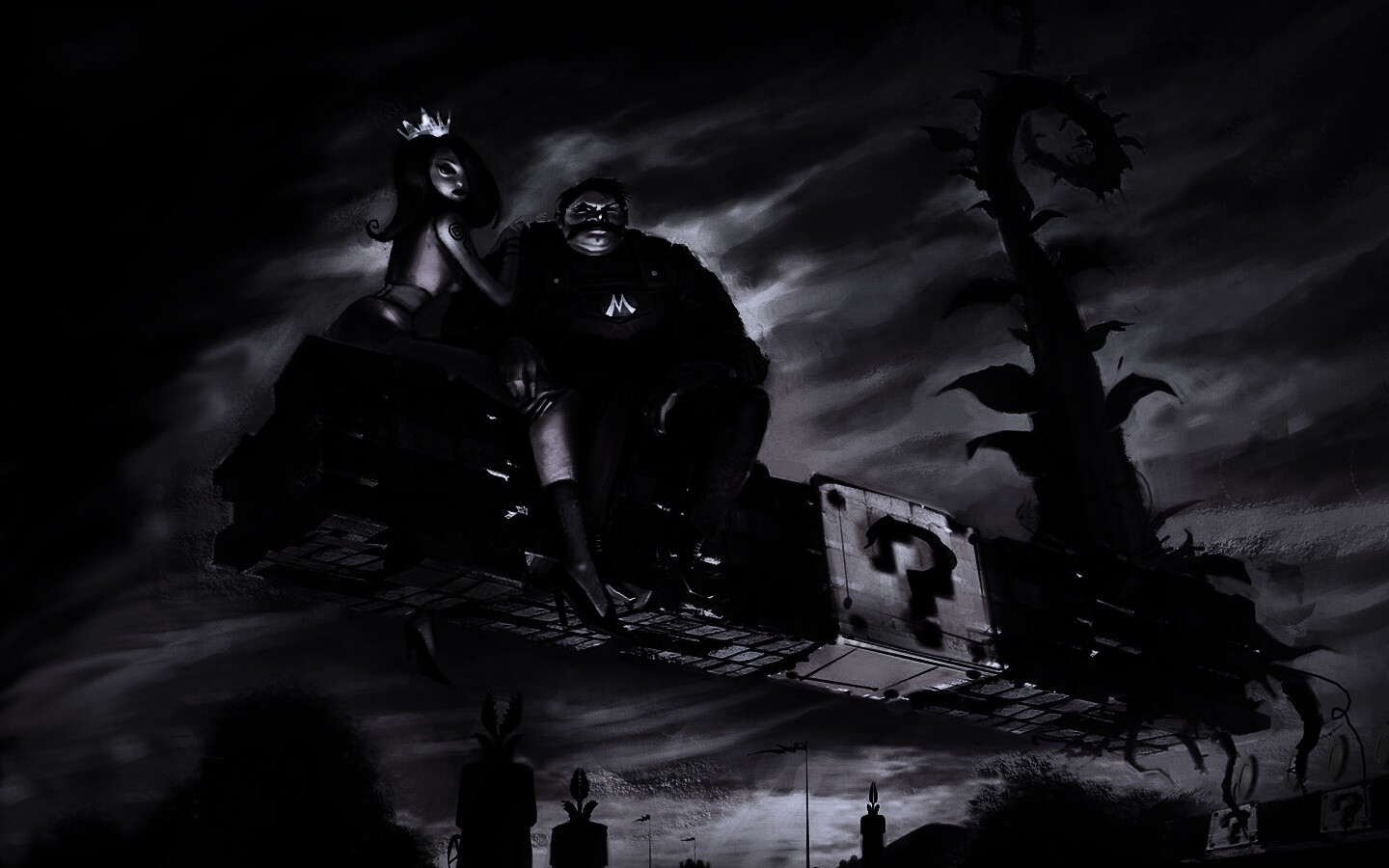 Марио - альтернативная концовка обои