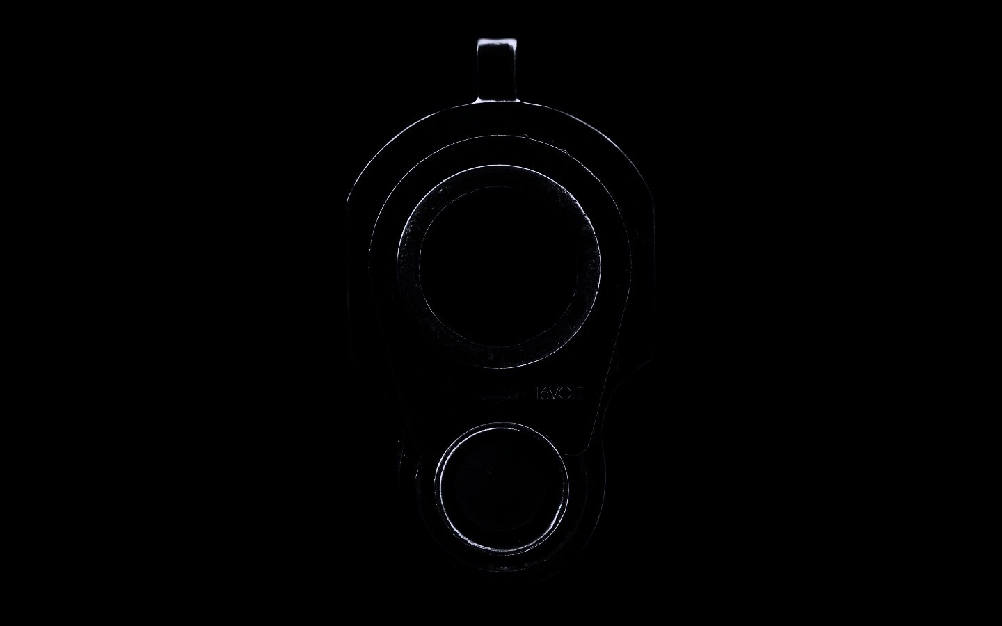 Дуло пистолета обои