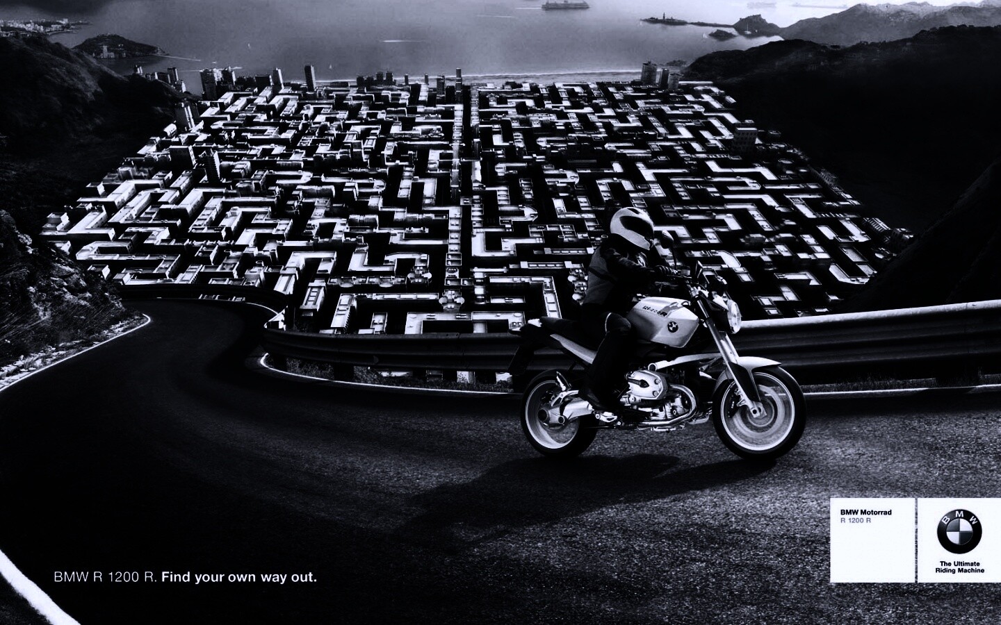 BMW R 1200 R. Найди свой путь наружу. обои