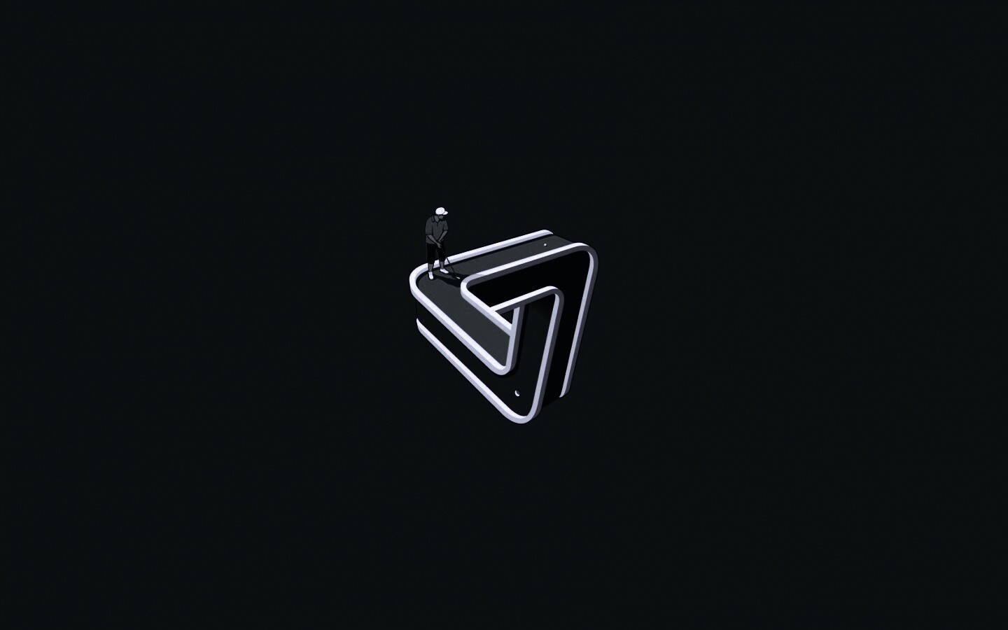 Специфический гольф обои