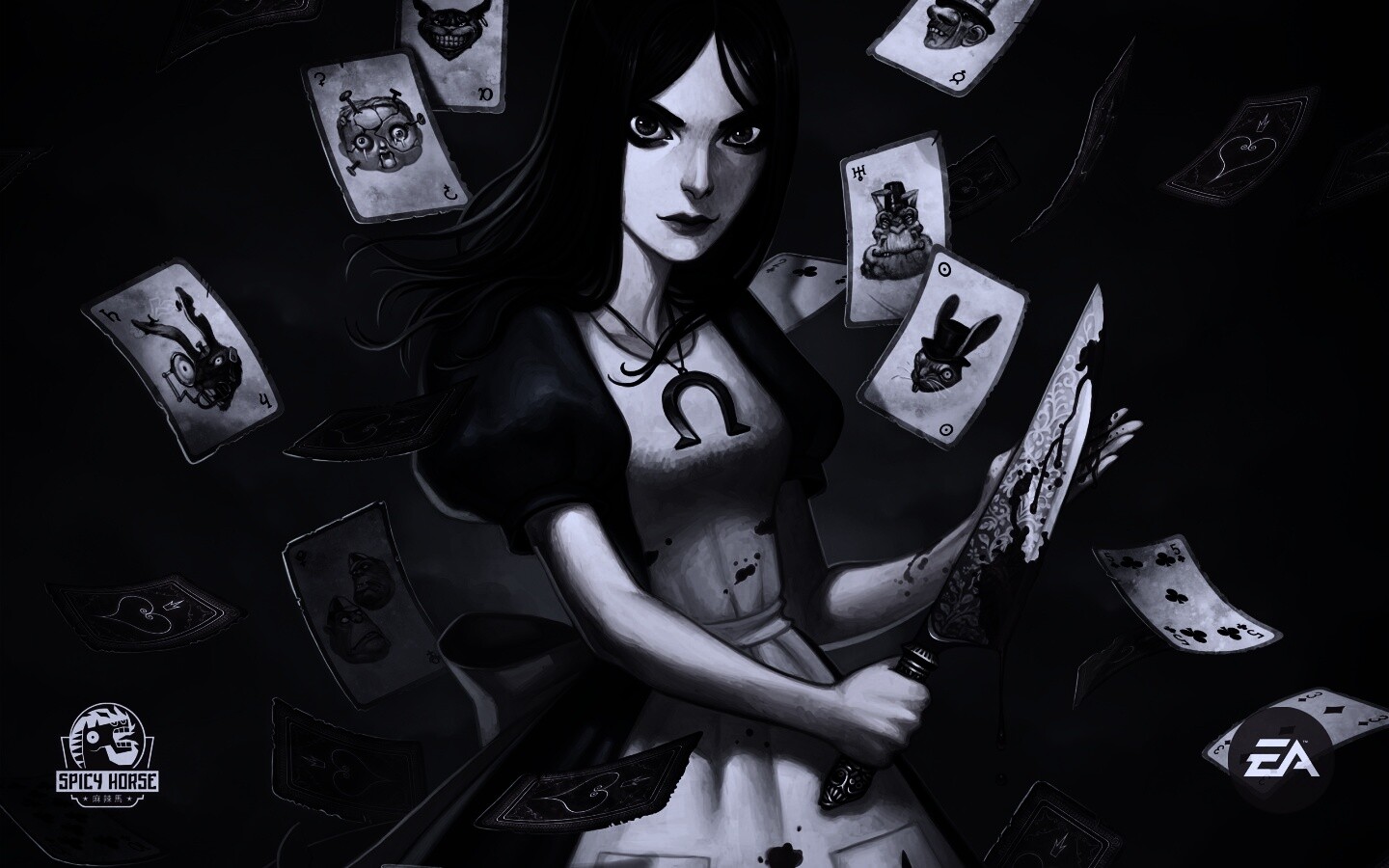 Алиса в стране чудес обои