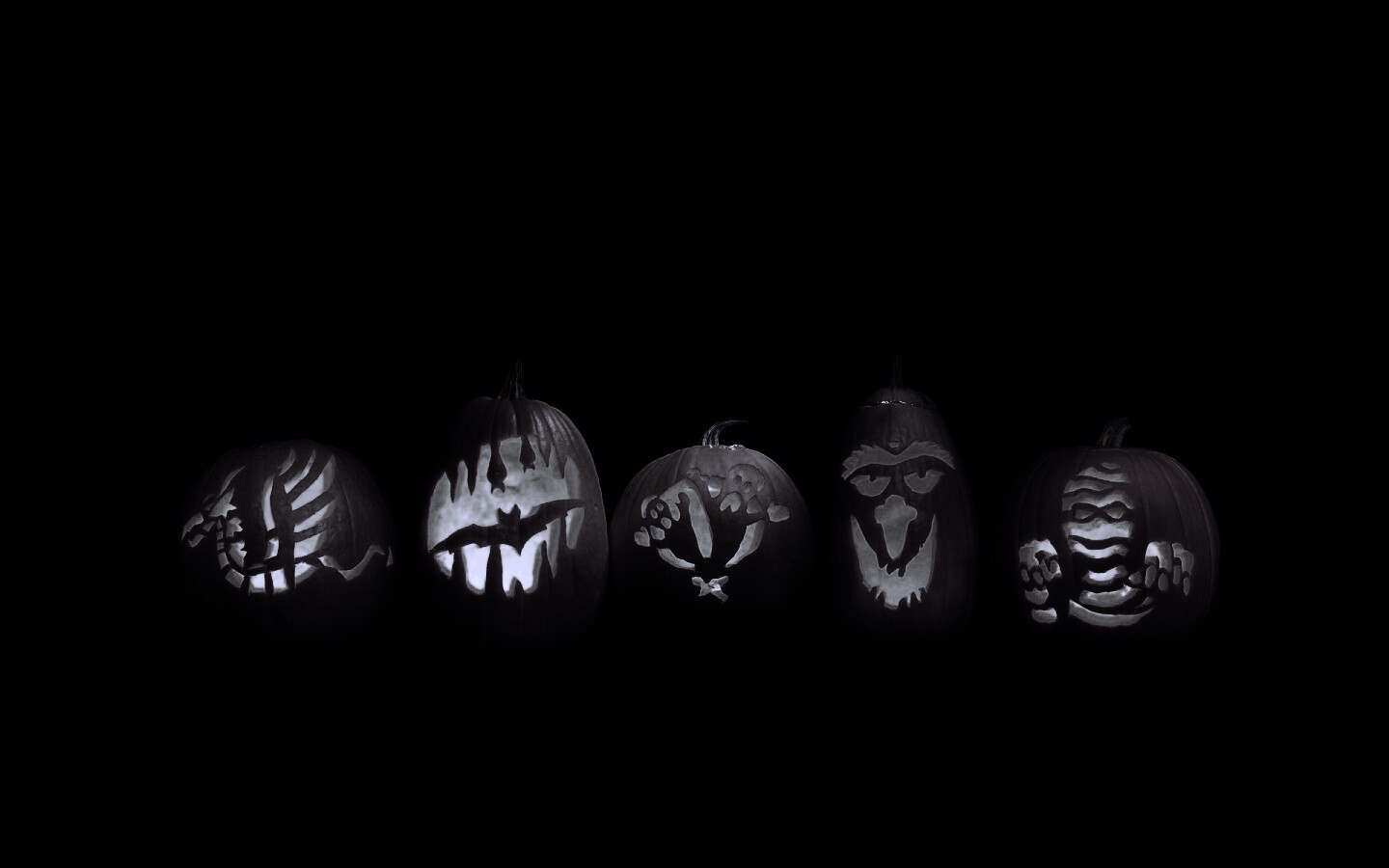 Тыквы на Хэллоуин обои