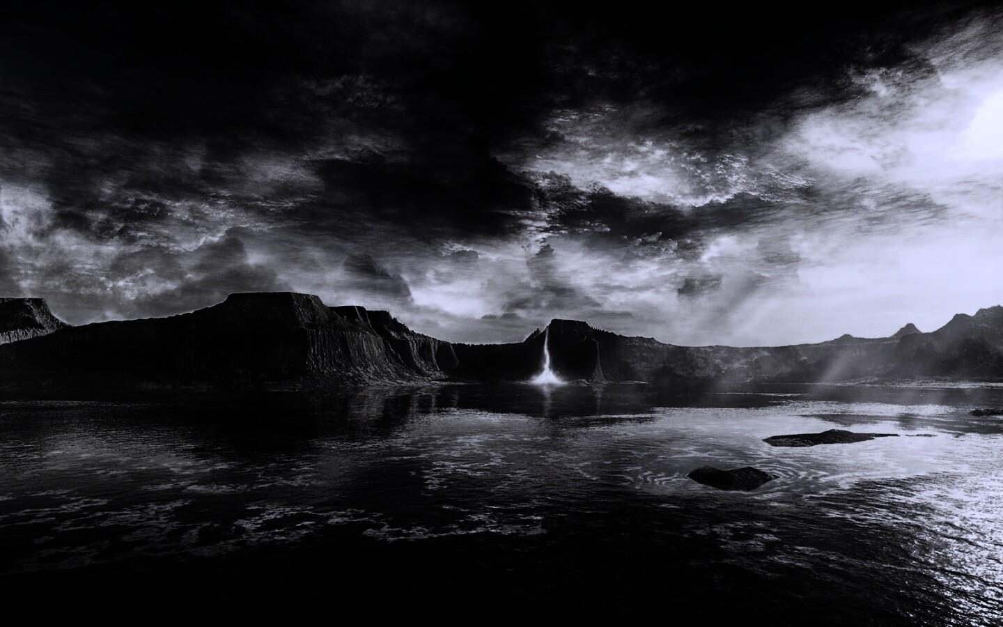 Фантастический пейзаж обои