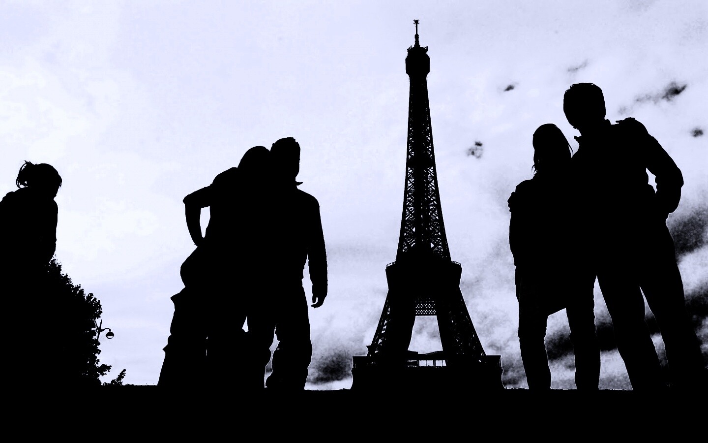 Париж обои