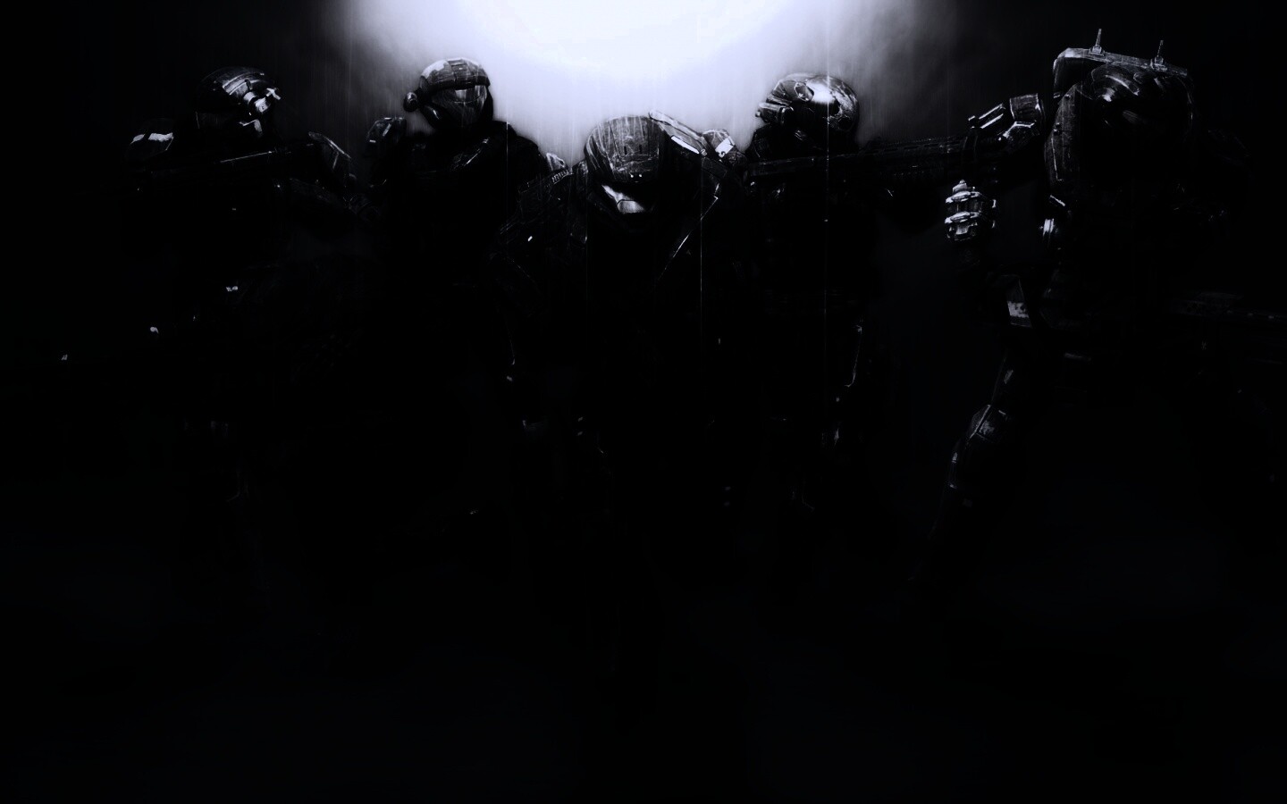 Отряд Halo обои