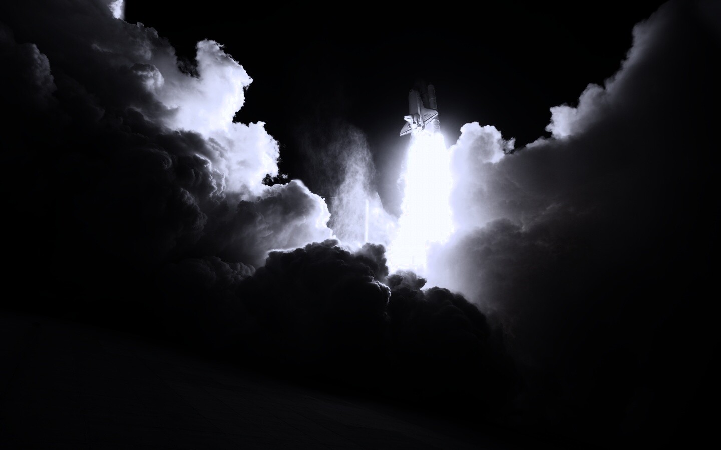 Взлет шатла обои