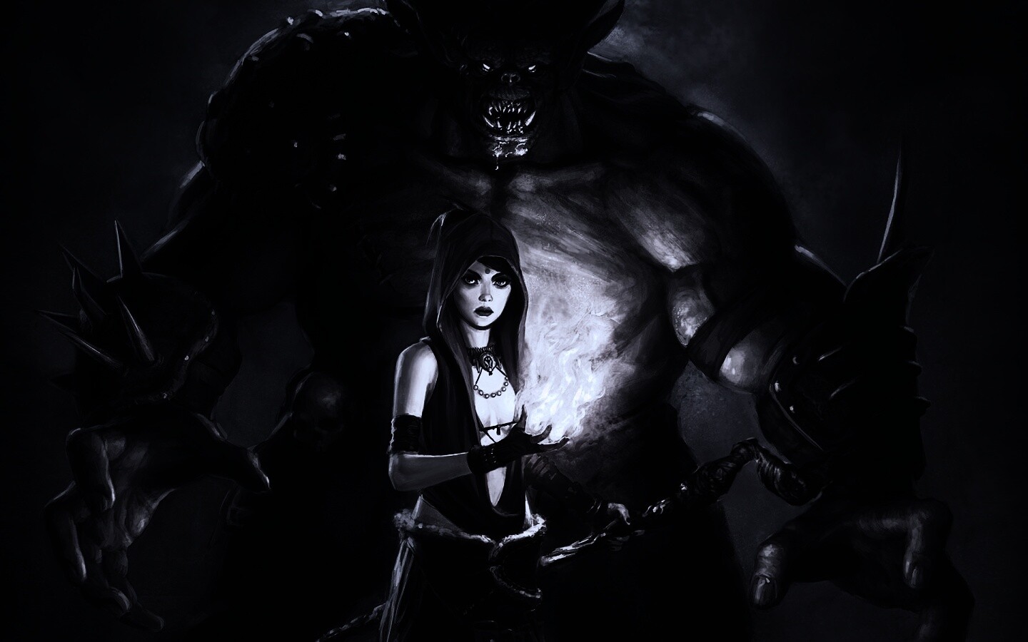 Морриган и порождение зла обои