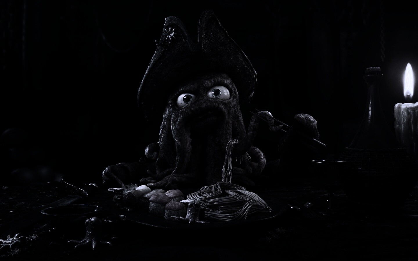 Мультяшный Дэви Джонс обои