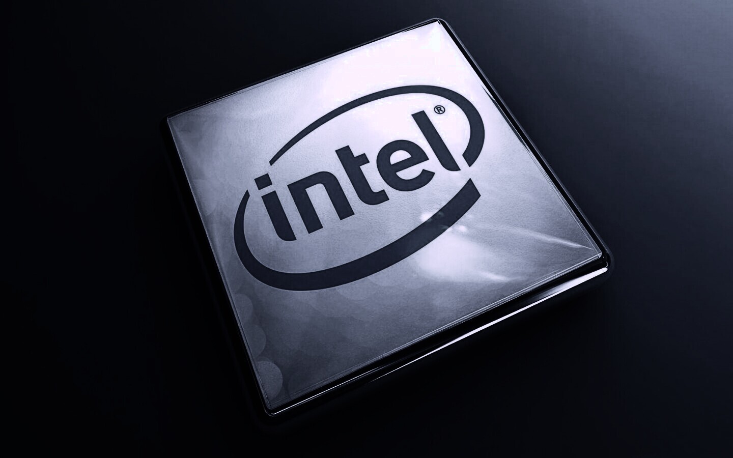 Логотип Intel обои
