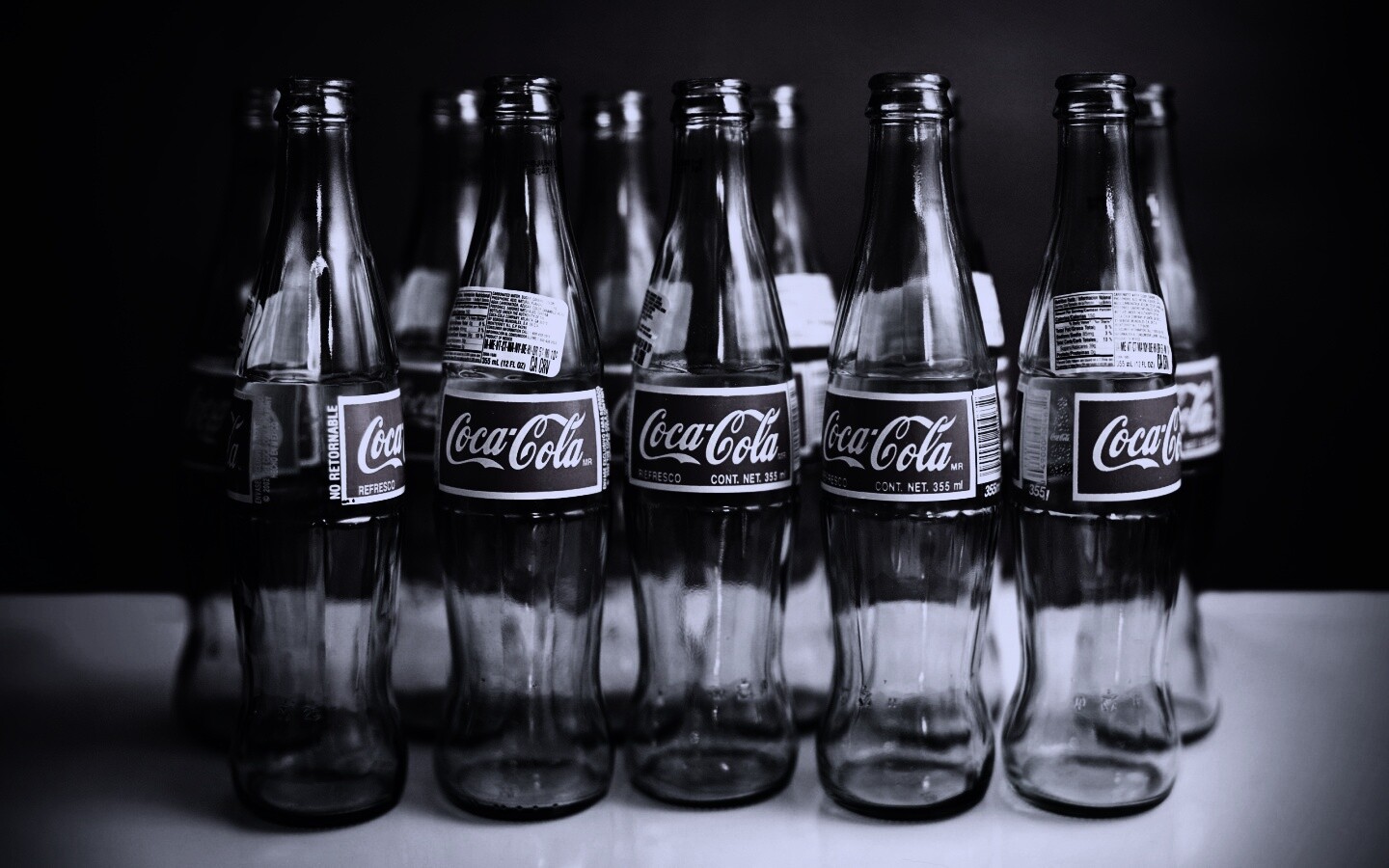 Бутылки Кока Колы обои