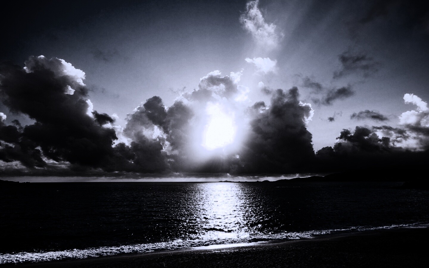 Солнечный пляж обои