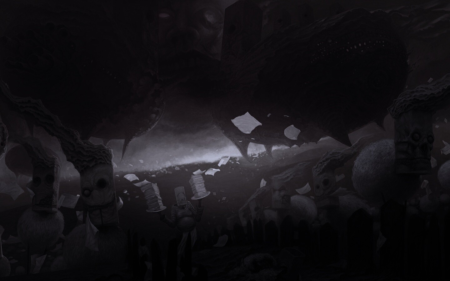 Ночной кошмар обои