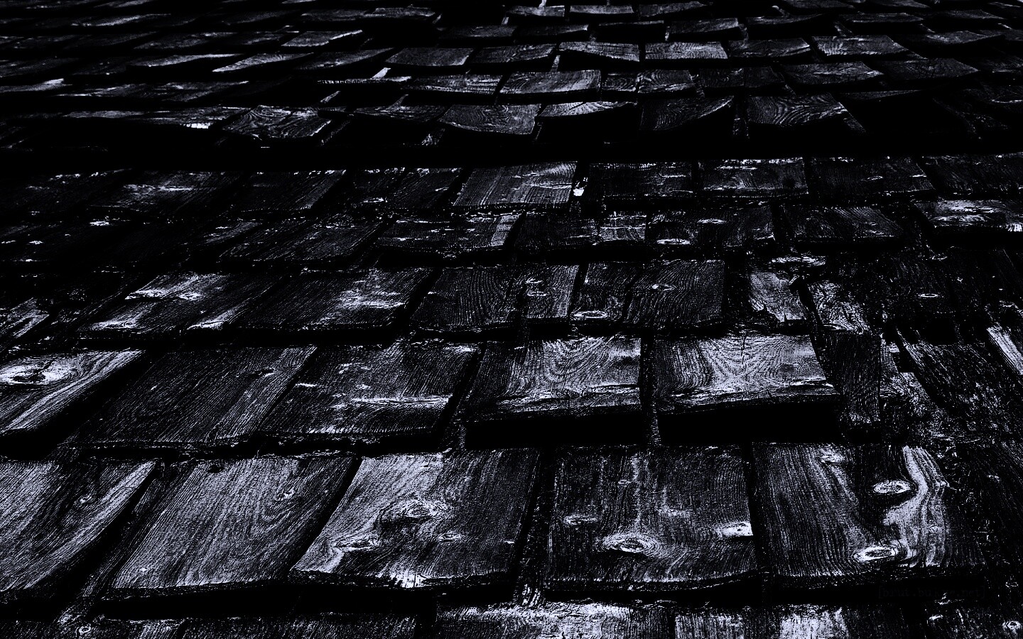 Деревянная крыша обои