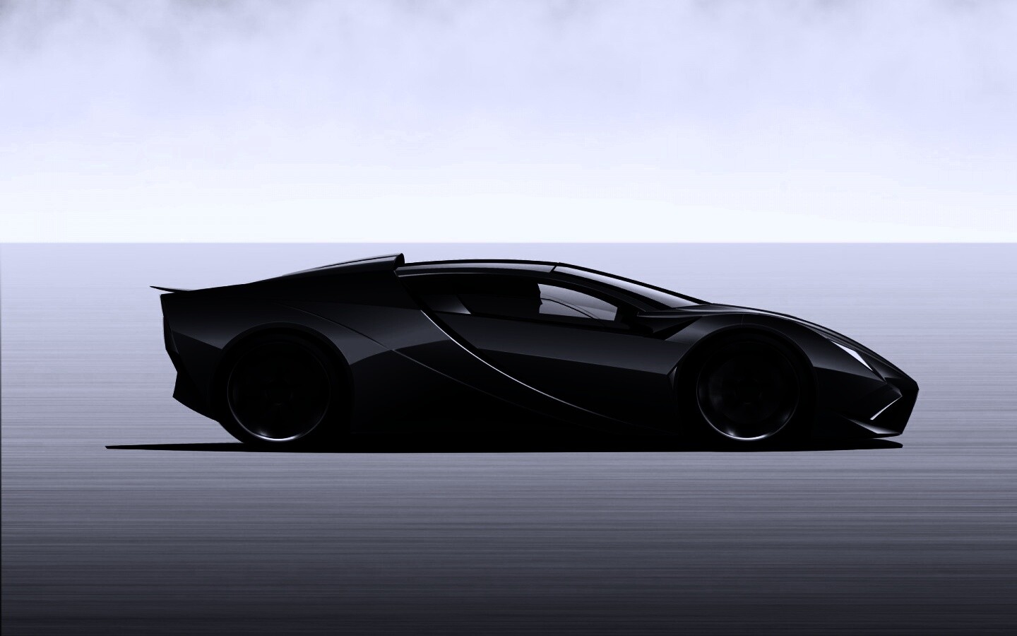 Скетч lamborghini  обои