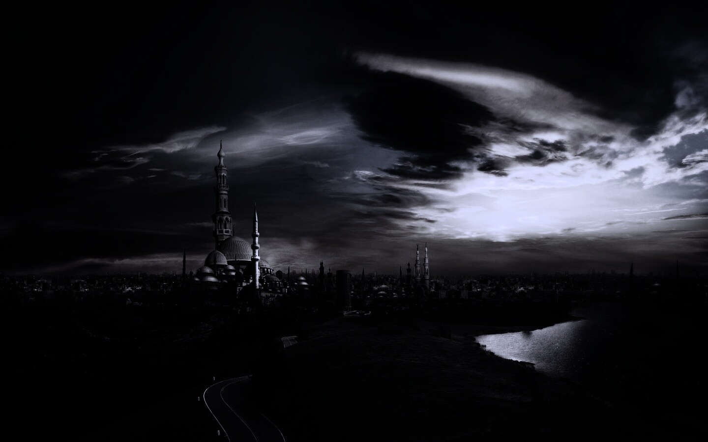 Город минаретов обои