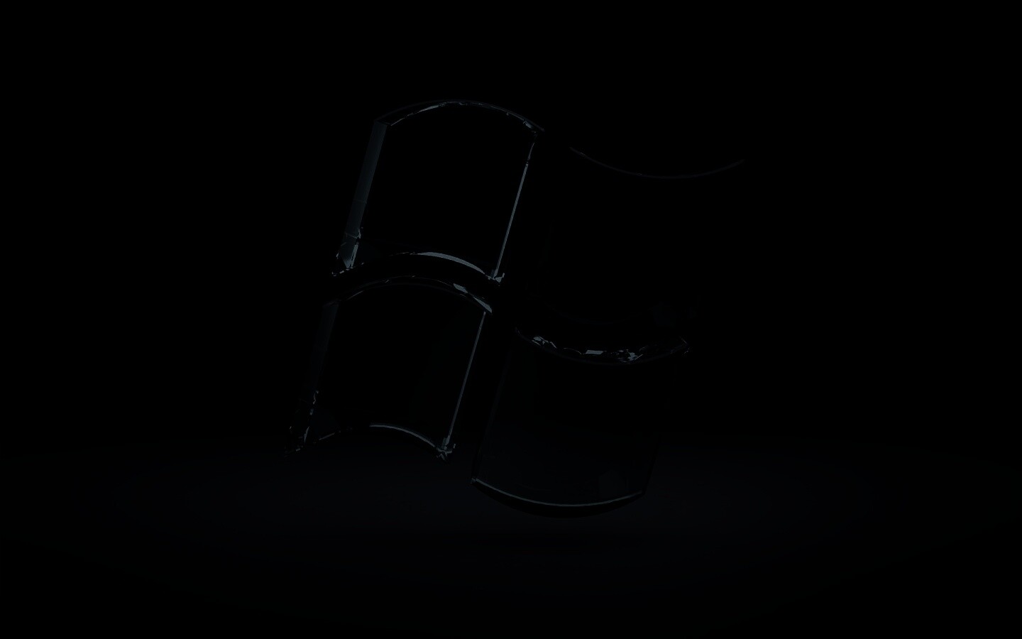 Логотип Windows из стекла обои