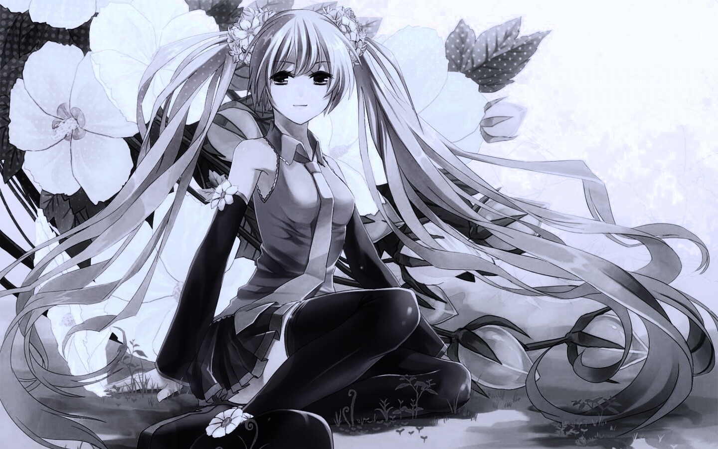 Девушка с красивыми волосами обои