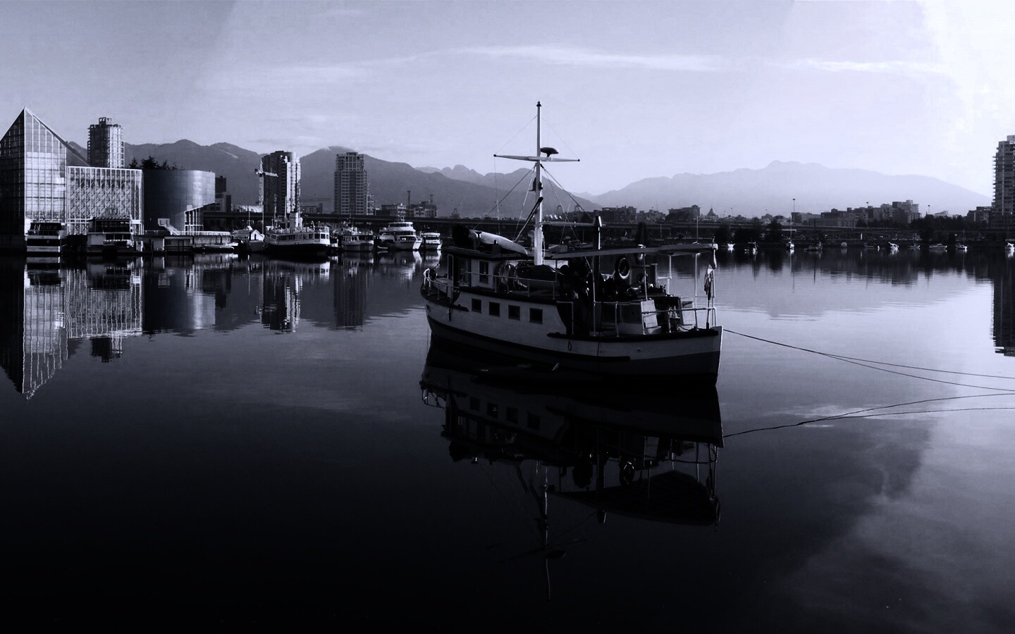 Городская панорама обои