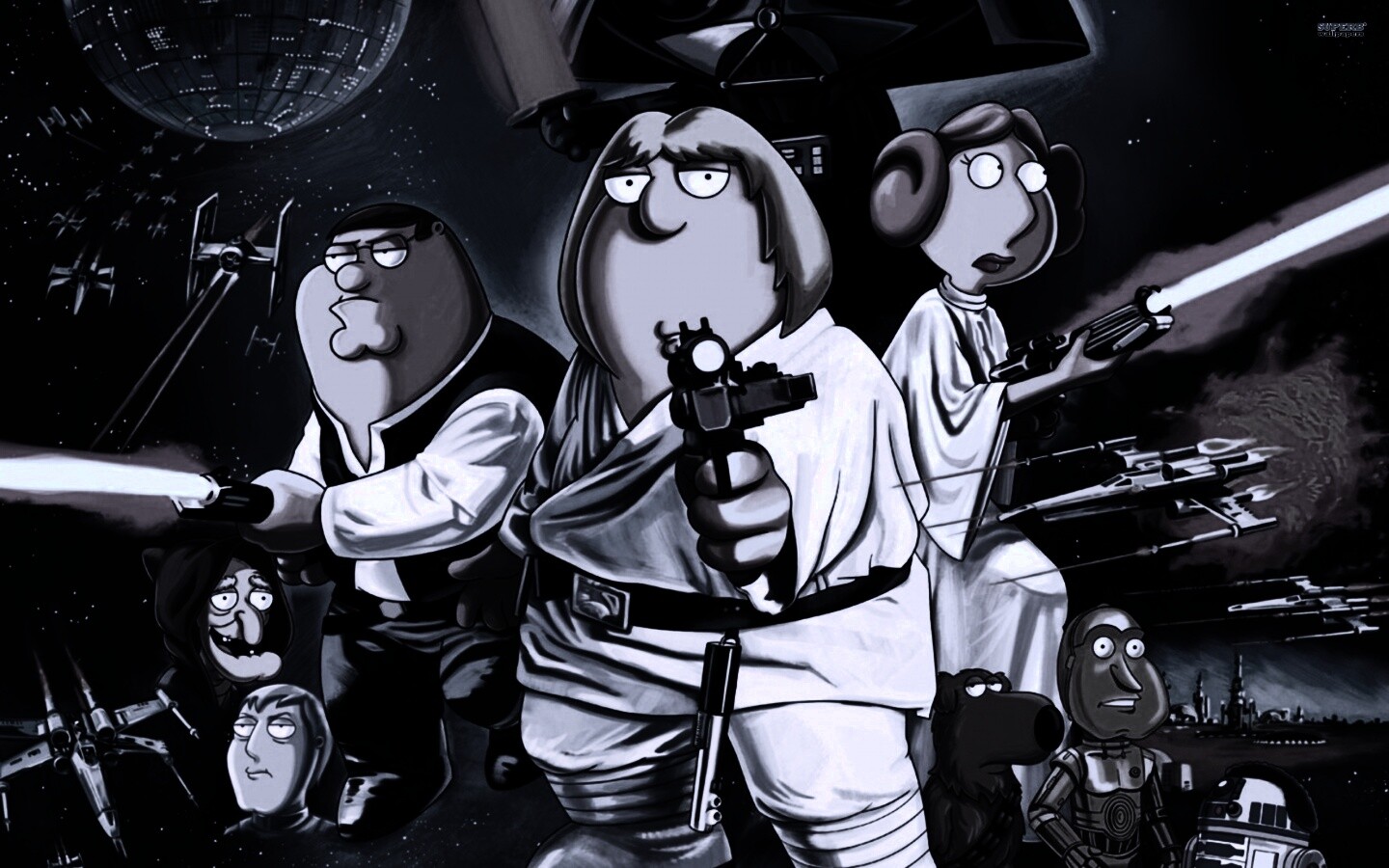 Family Guy : Star Wars обои