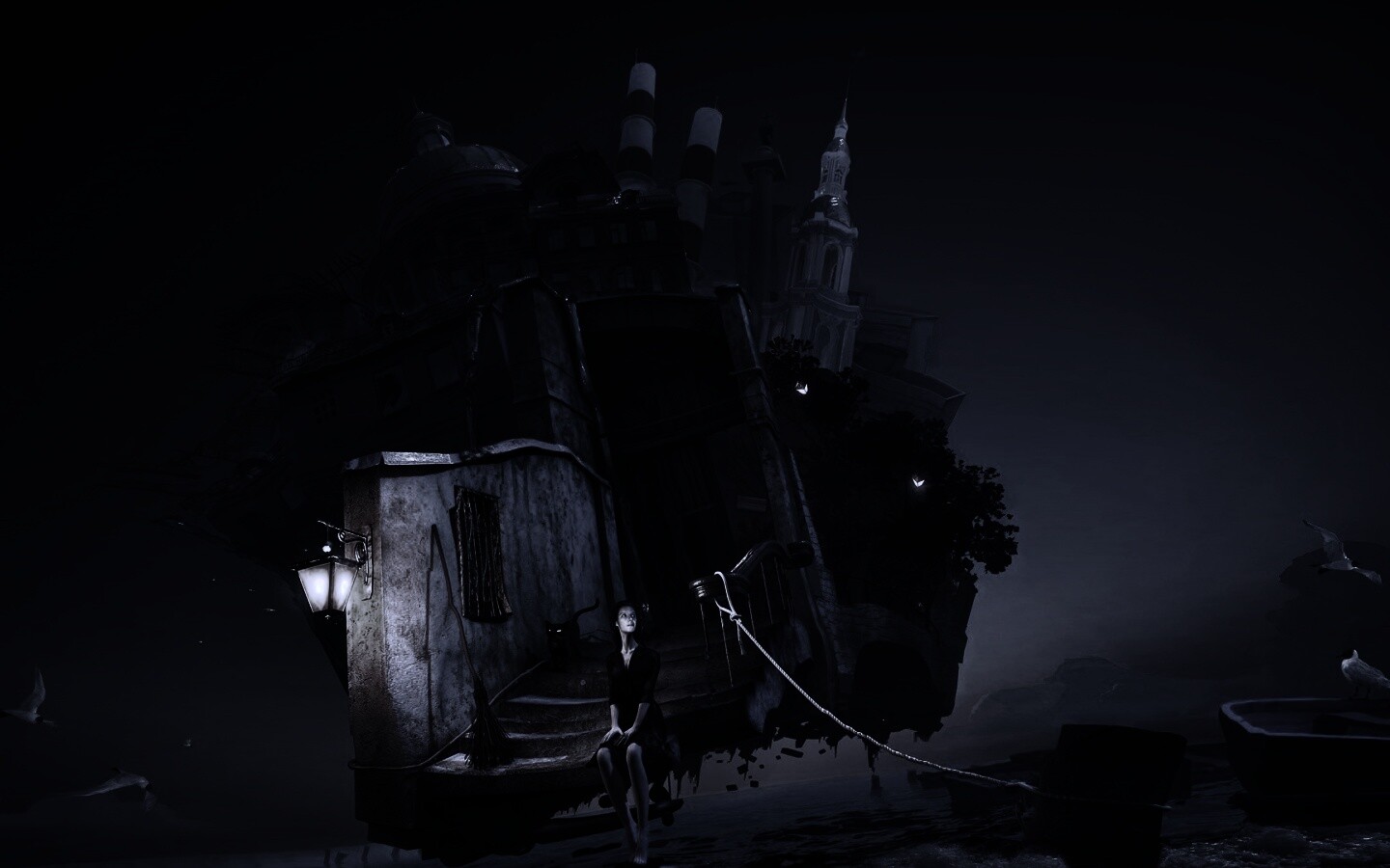 Мрачный Питер обои