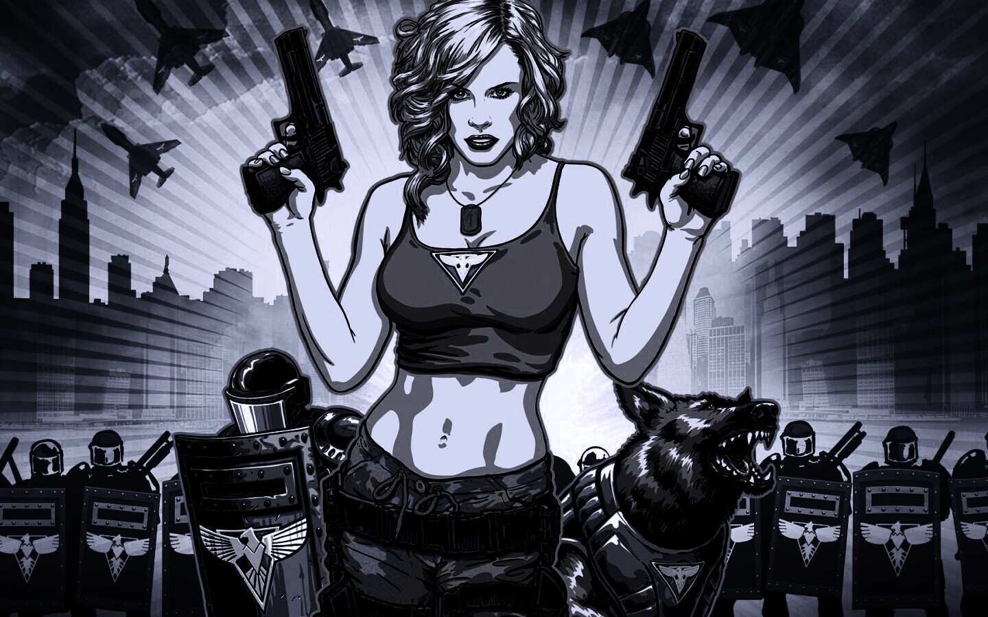 Таня из Red Alert 3 обои