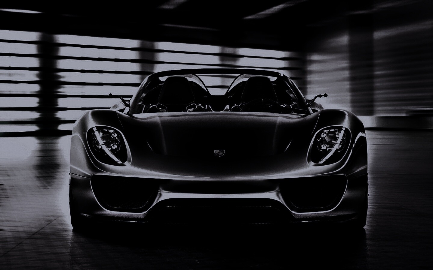 Золотой Порше обои