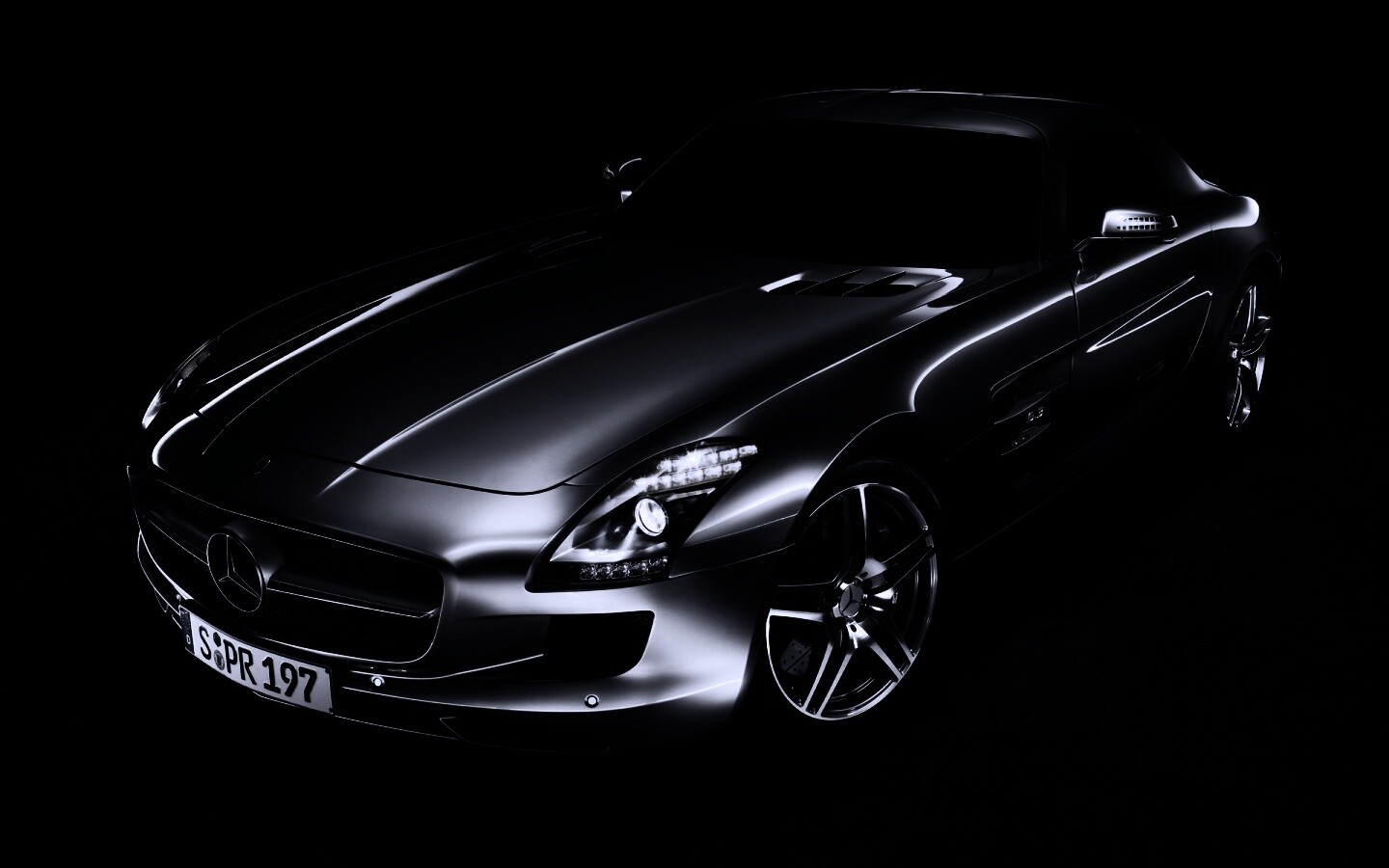 Mercedes SLS обои