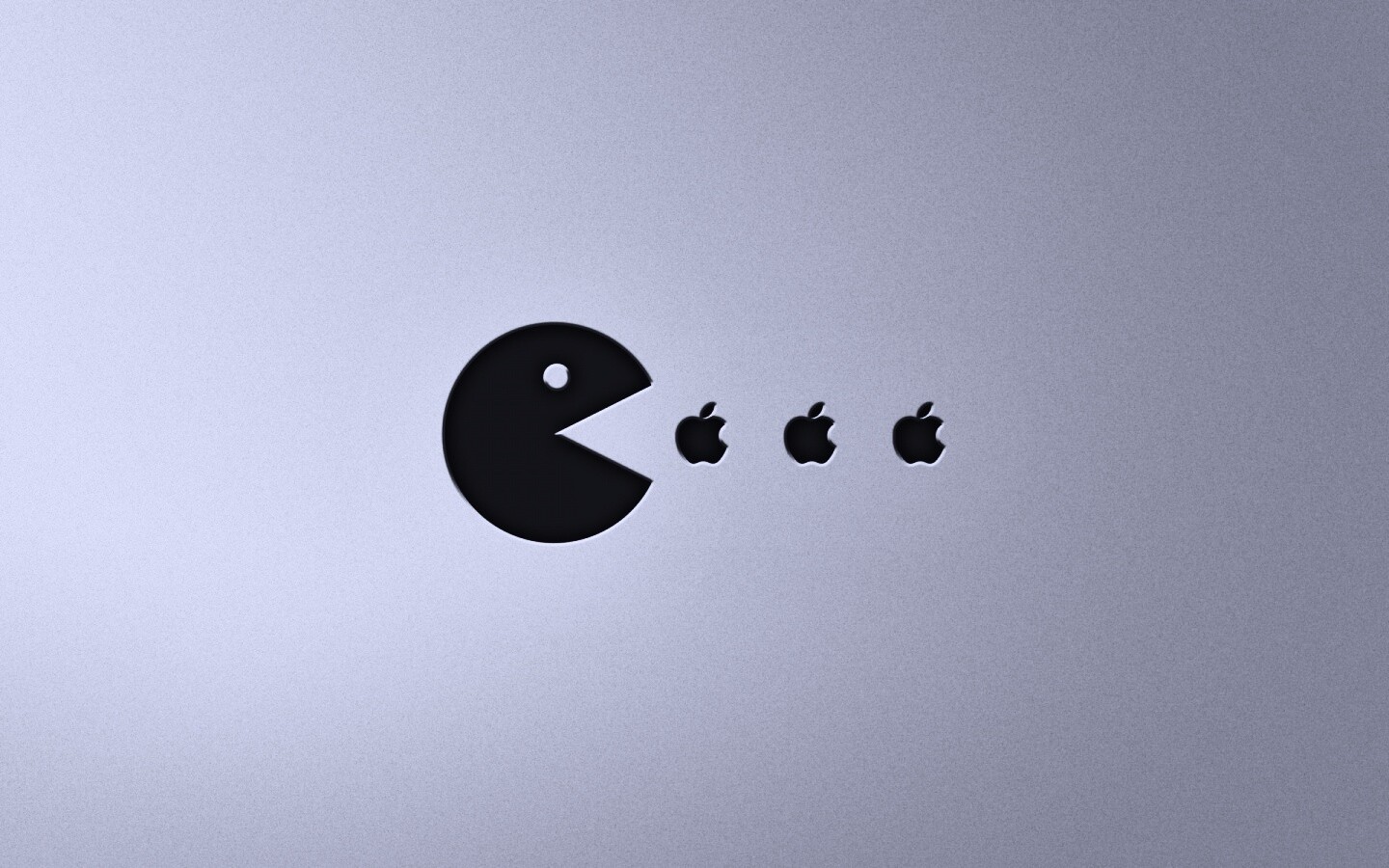 Пэкмен против Apple обои