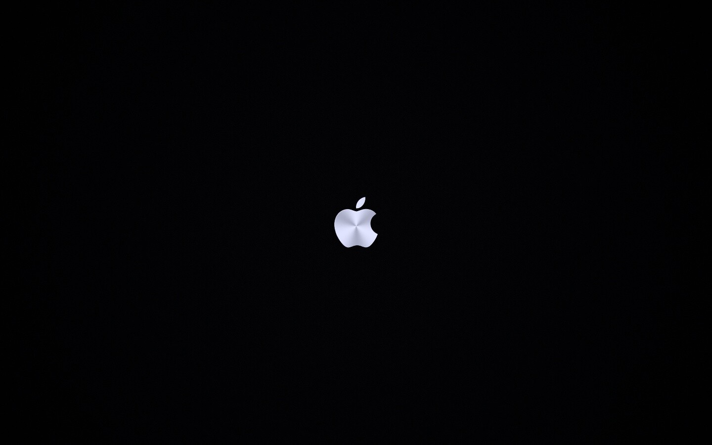 Темный фон - светлое яблоко обои