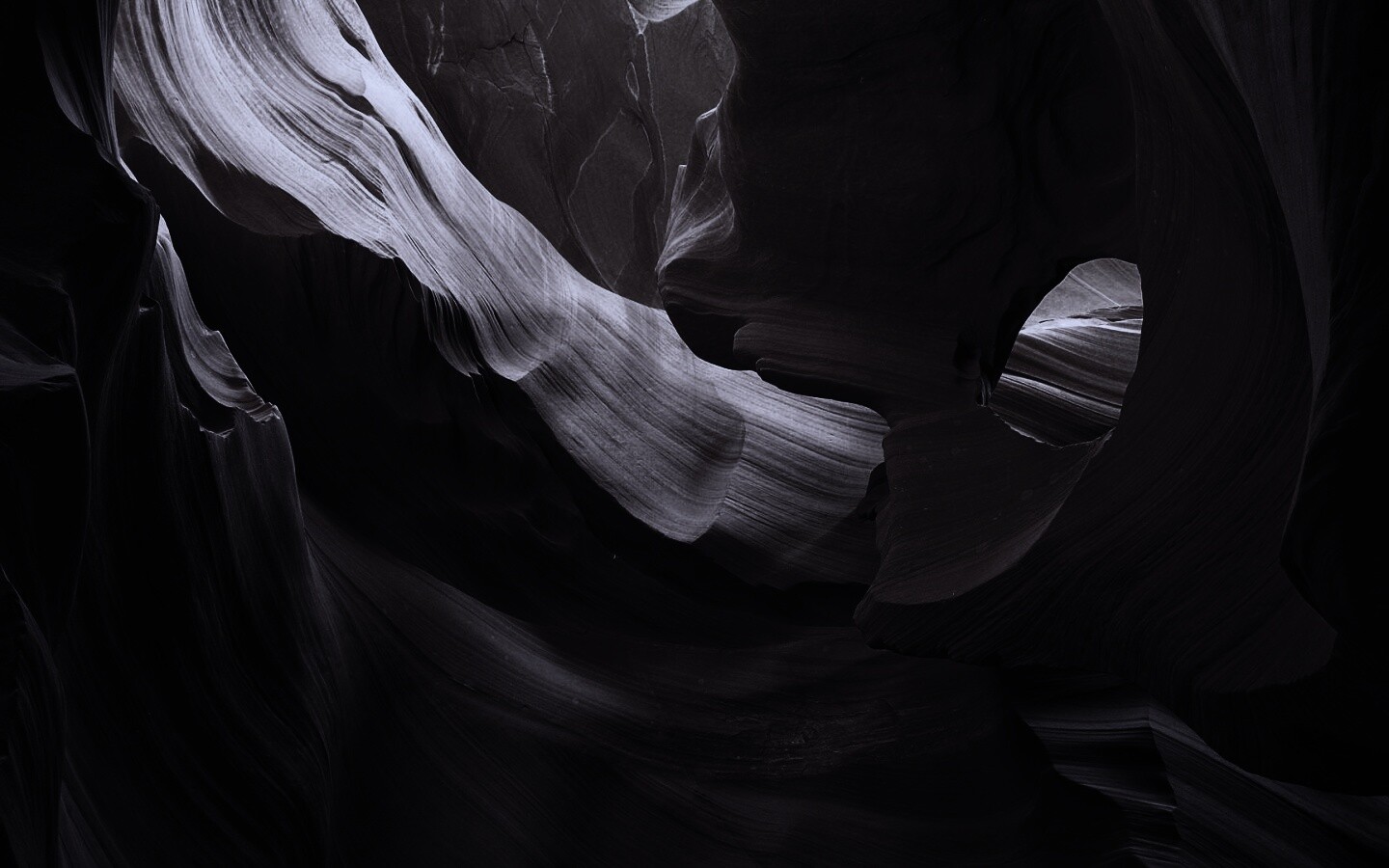 Оранжевая пещера обои