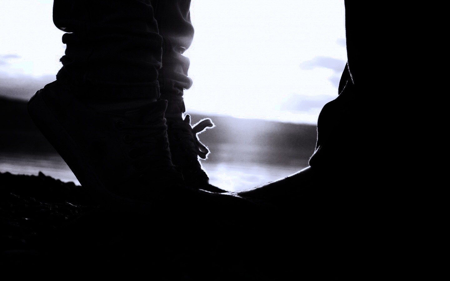 Поцелуй на цыпочках обои