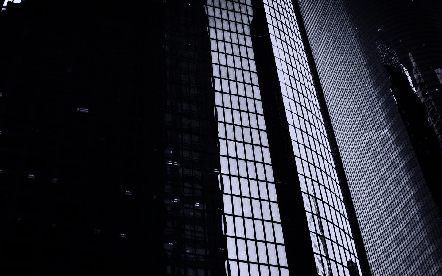 Стеклянная стена небоскреба обои