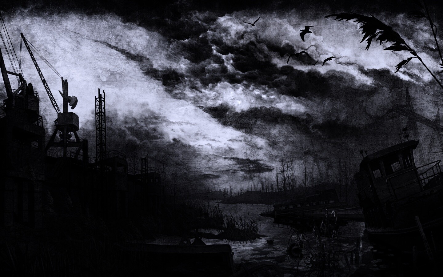 Панорама из Сталкера обои