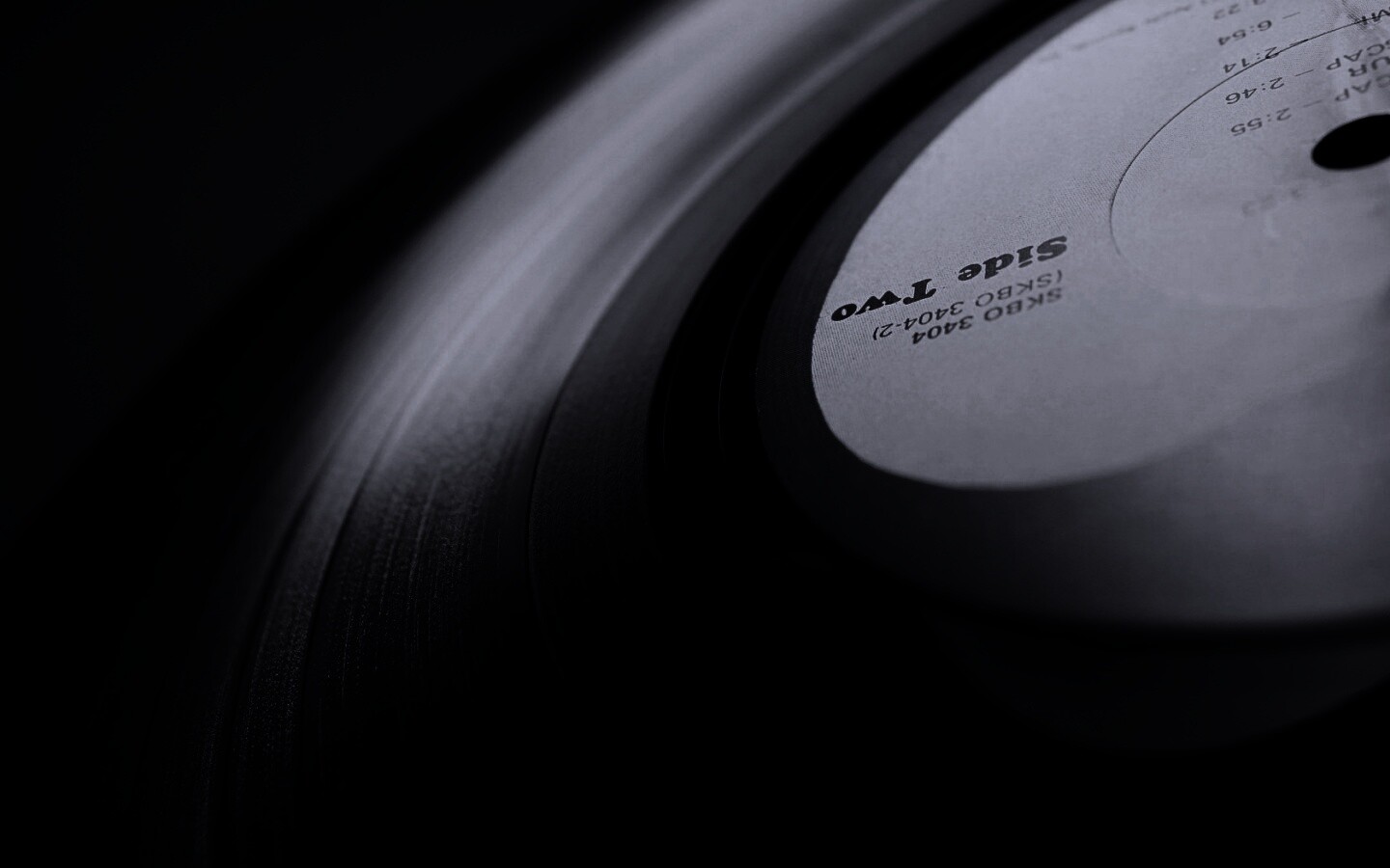 Виниловая пластинка обои